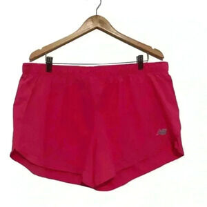 New Balance Athletic Shorts neon Pink